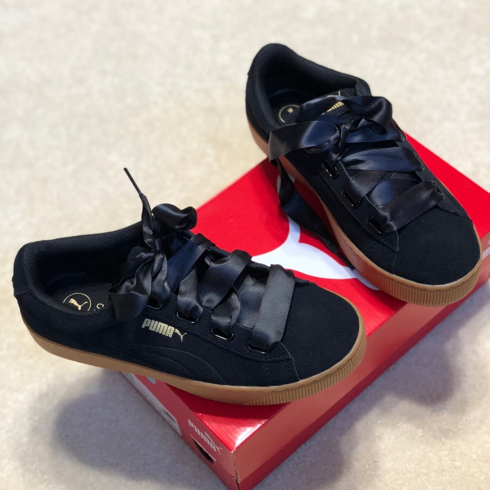 PUMA Vikky Platform Ribbon women softfoam shoe - Picture 3 of 5